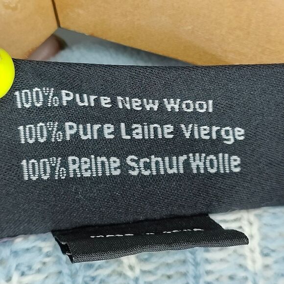 Icewear Wool Knit Paisley Swirl Print Full Zip Sweater - Picture 10 of 11